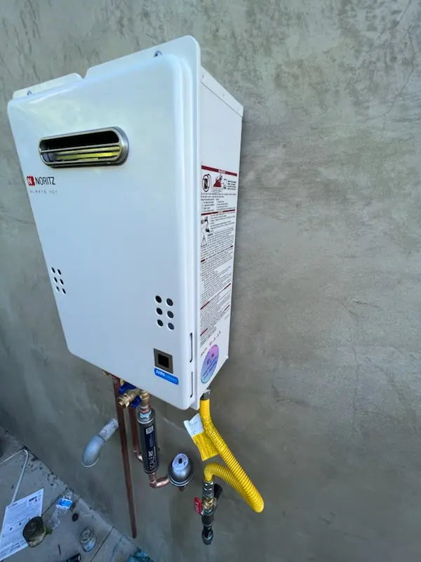 Tankless water heater installation for Marlboro Heights homes